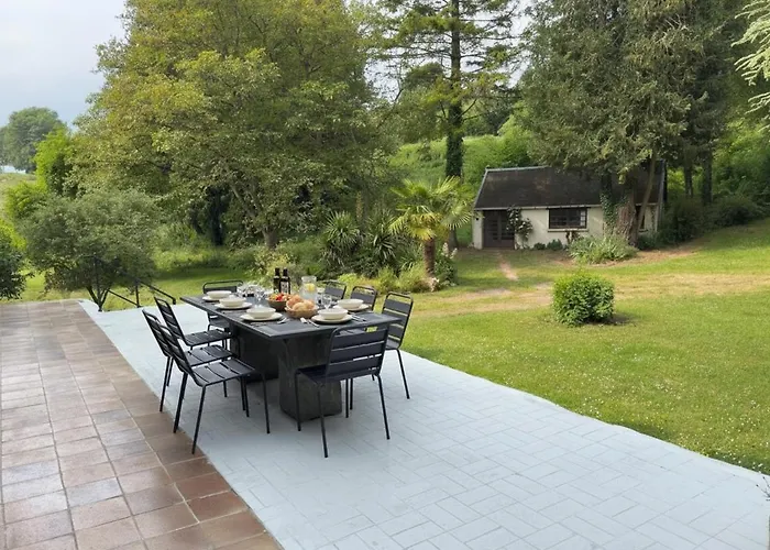 Le Moulin Foulon - Riviere - 1 Ha Prive - Cheminee Aubry-le-Panthou