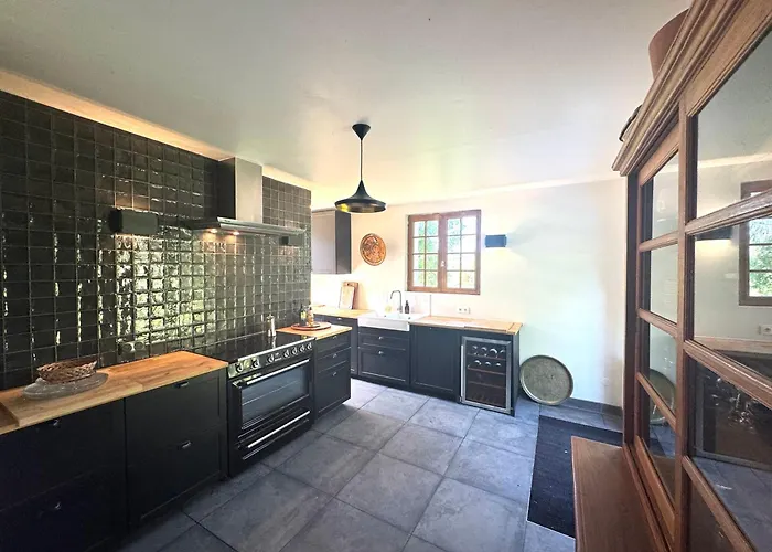 Villa Le Moulin Foulon - Rivière - 1 Ha Privé - Cheminée Aubry-le-Panthou