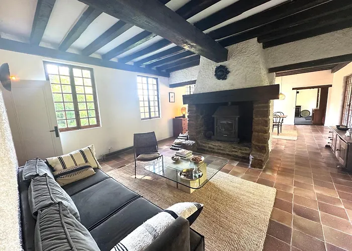 Villa Le Moulin Foulon - Rivière - 1 Ha Privé - Cheminée