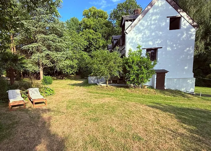 Le Moulin Foulon - Riviere - 1 Ha Prive - Cheminee Βίλα Aubry-le-Panthou